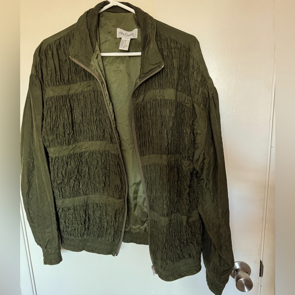 Olga Cassini silk jacket